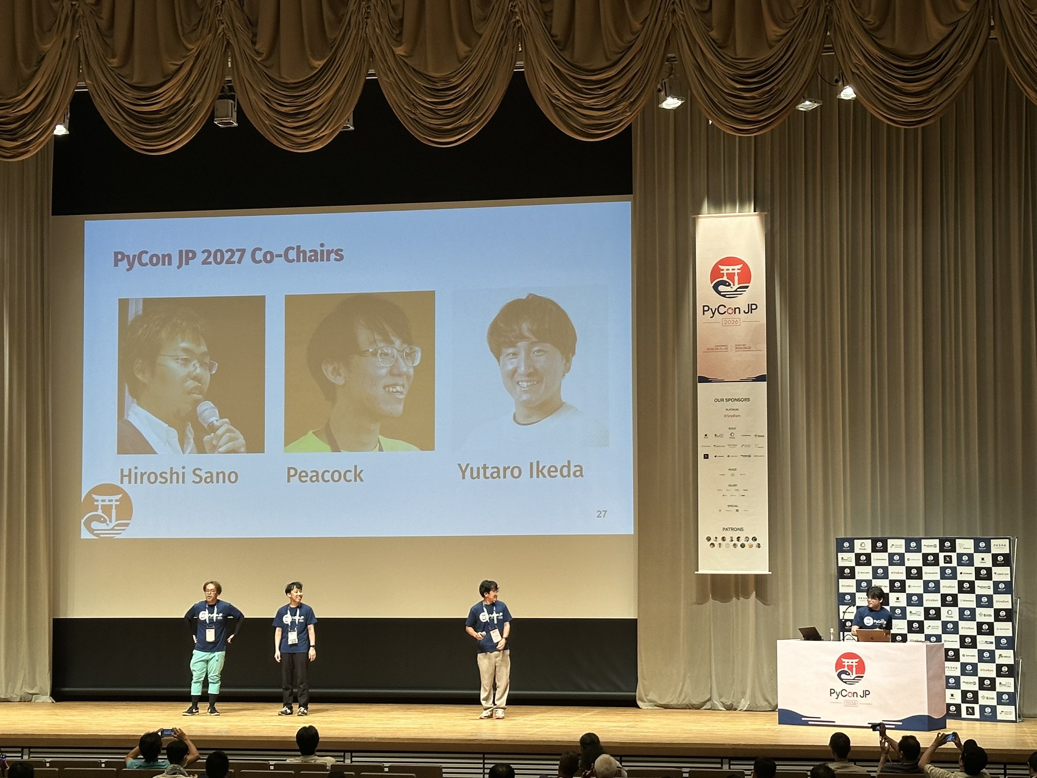 PyCon JP 2027 Co-Chairs
